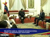 Pdte. Nicolás Maduro sostiene encuentro con el Veedor Internacional José Luis Rodríguez Zapatero