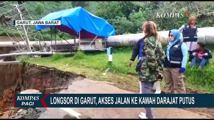 Pipa Uap di Garut Menggantung dan Hampir Terbawa Longsor, Pemda & PT Star Energy Masih Kaji Situasi