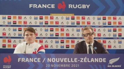 XV de France - Galthié : “Jaminet a rendu une performance de très, très haut niveau”