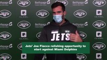 Jets' QB Joe Flacco Relishing Starting Opportunity vs. Dolphins