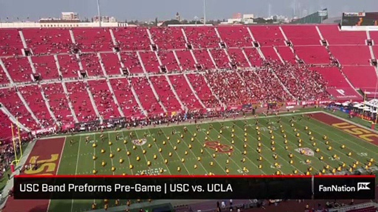 USC Band Preforms Pre-Game vs. UCLA