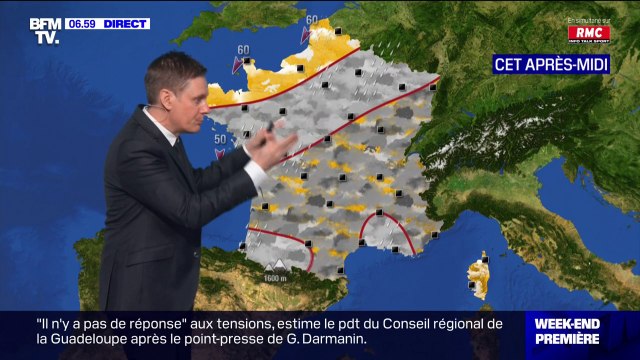 Météo: le temps s'annonce gris voire pluvieux sur la majeure partie du pays ce dimanche