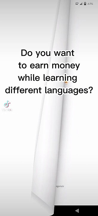 Earn money while learning different languages 