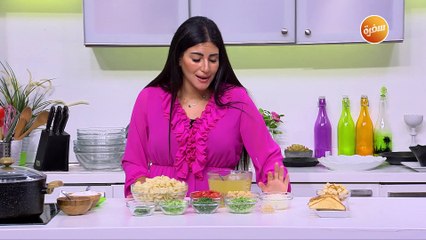شوربة مكرونة قواقع | نورا السادات