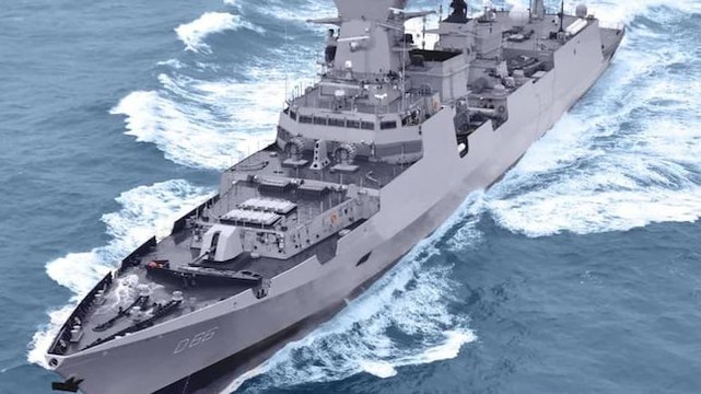 Watch: Navy inducts INS Visakhapatnam, India's first stealth guided-missile destroyer