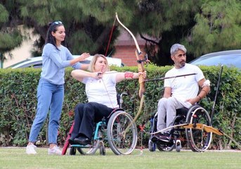 EBRU, ENGELİNİ DANS VE OKÇULUKLA AŞTI