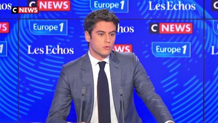 Gabriel Attal à propos de la pandémie : « On a des éléments qui peuvent à la fois nous inquiéter et en même temps nous rendre confiant »
