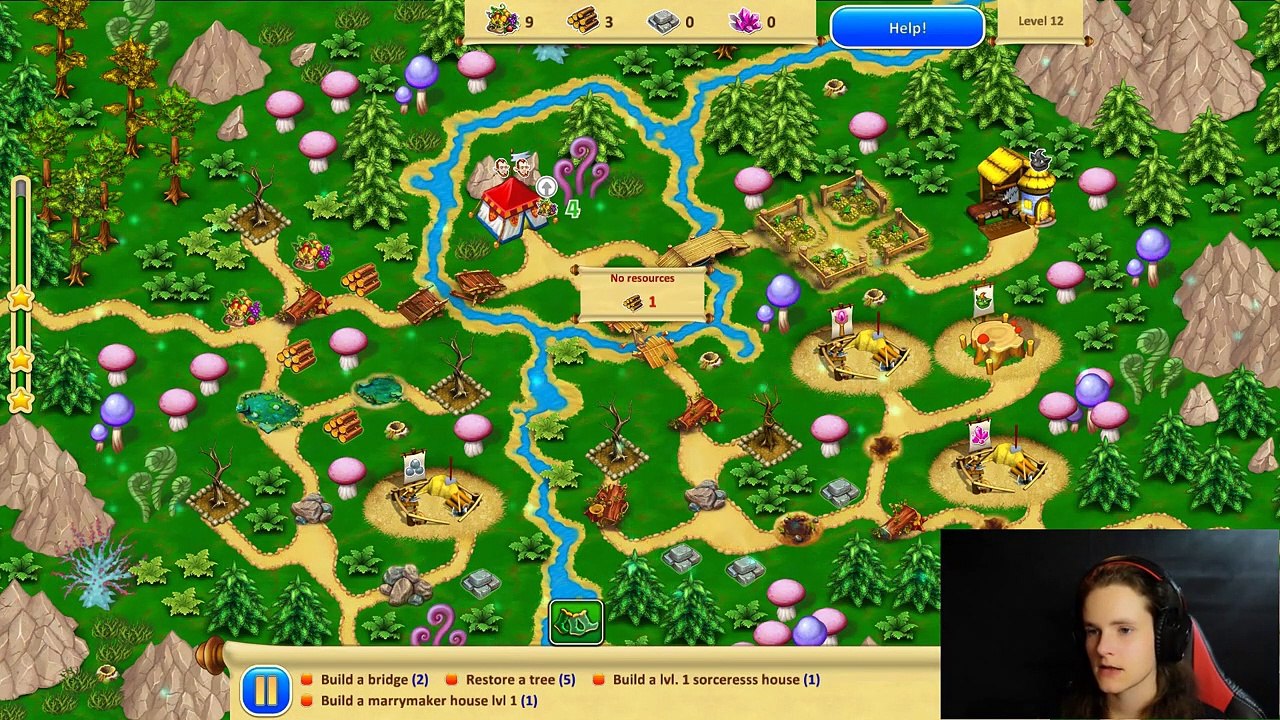 Meet cute fairies and mean thieves! - Gnomes Garden 3 Let’s Play - Episode #002