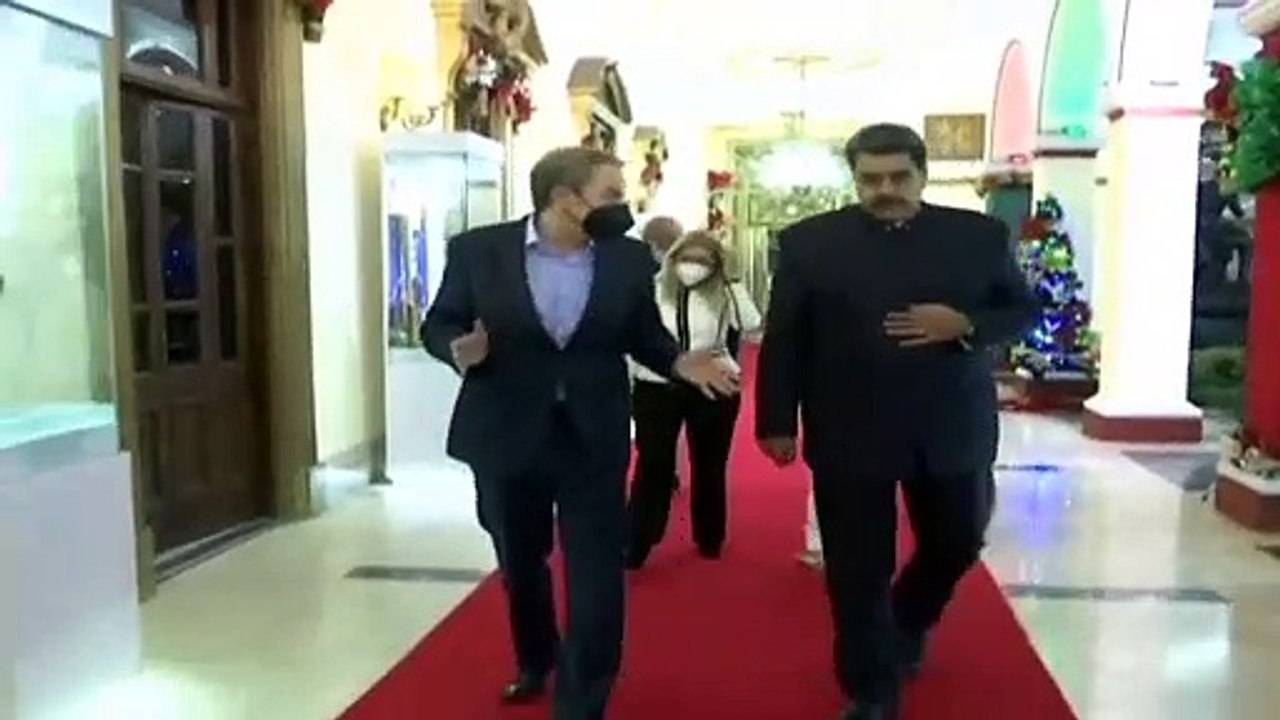 Maduro se reúne con Zapatero de cara a las elecciones locales y regionales