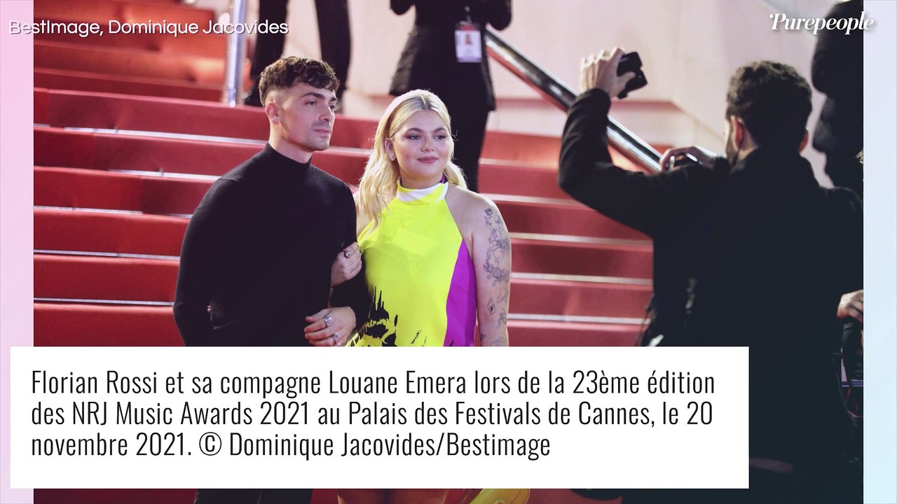 Louane amoureuse aux NRJ Music Awards : robe dos nu et gros tatouage au bras de Florian