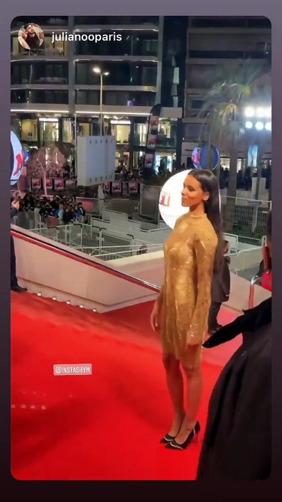 Shy'm aux NRJ Music Awards le 20 novembre 2021.