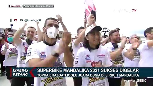 Toprak Razgatlioglu Juara Dunia WSBK 2021 di Sirkuit Mandalika