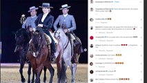 Elsa Pataky agradece el premio del Salón Internacional del Caballo de Pura Raza