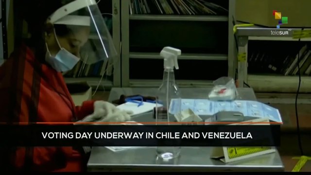 FTS 8:30 21-11: Voting Day underway in Chile and Venezuela