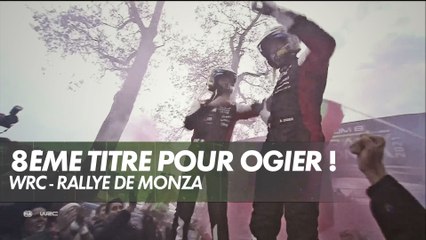Le 8e titre mondial WRC pour Sébastien Ogier et Julien Ingrassia !