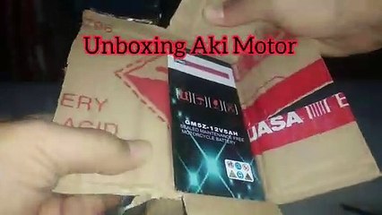 Unboxing Aki Motor Yamaha Vega ZR