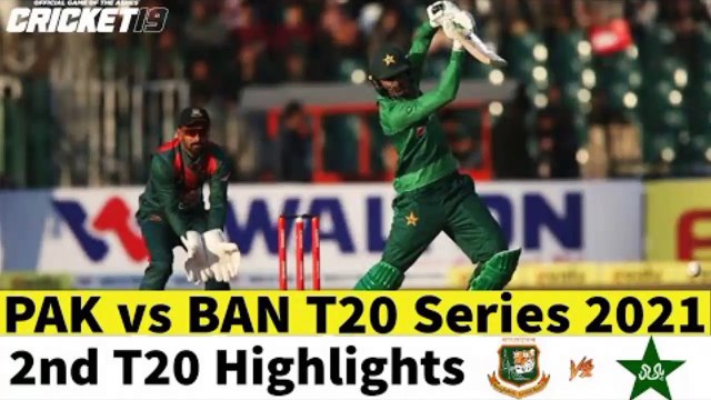 Pakistan vs Bangladesh 2nd T20 Highlights 2021 | Pak vs Ban 2nd T20 Highlights 2021