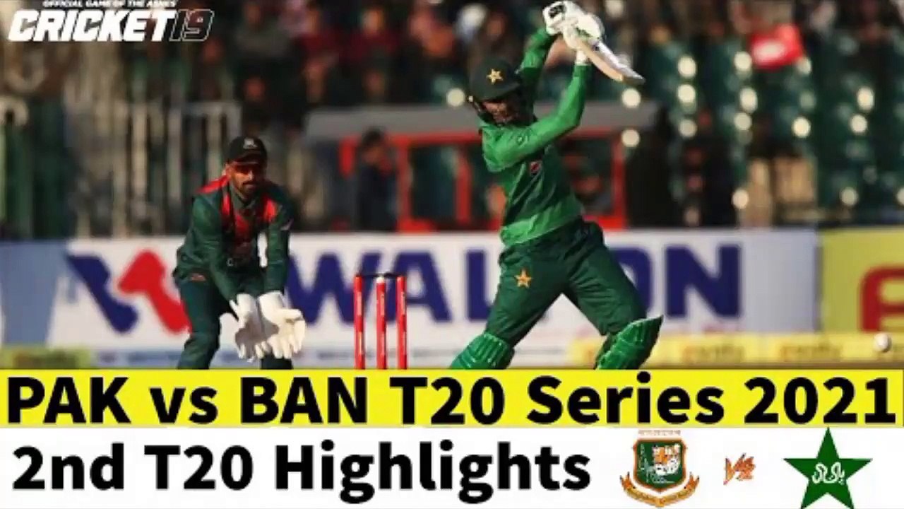 Pakistan vs Bangladesh 2nd T20 Highlights 2021 | Pak vs Ban 2nd T20 Highlights 2021