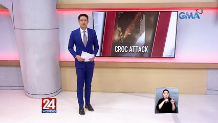 Lolo, kinagat ng buwaya habang nagpa-picture ito sa resort | 24 Oras Weekend