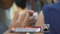 Sanitation areas at full vaccination requirement, diskarte ng ilan para sa ligtas na salo-salo sa Pasko | 24 Oras Weekend