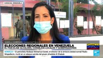 Informe desde Caracas: abrieron las urnas para las elecciones regionales en Venezuela