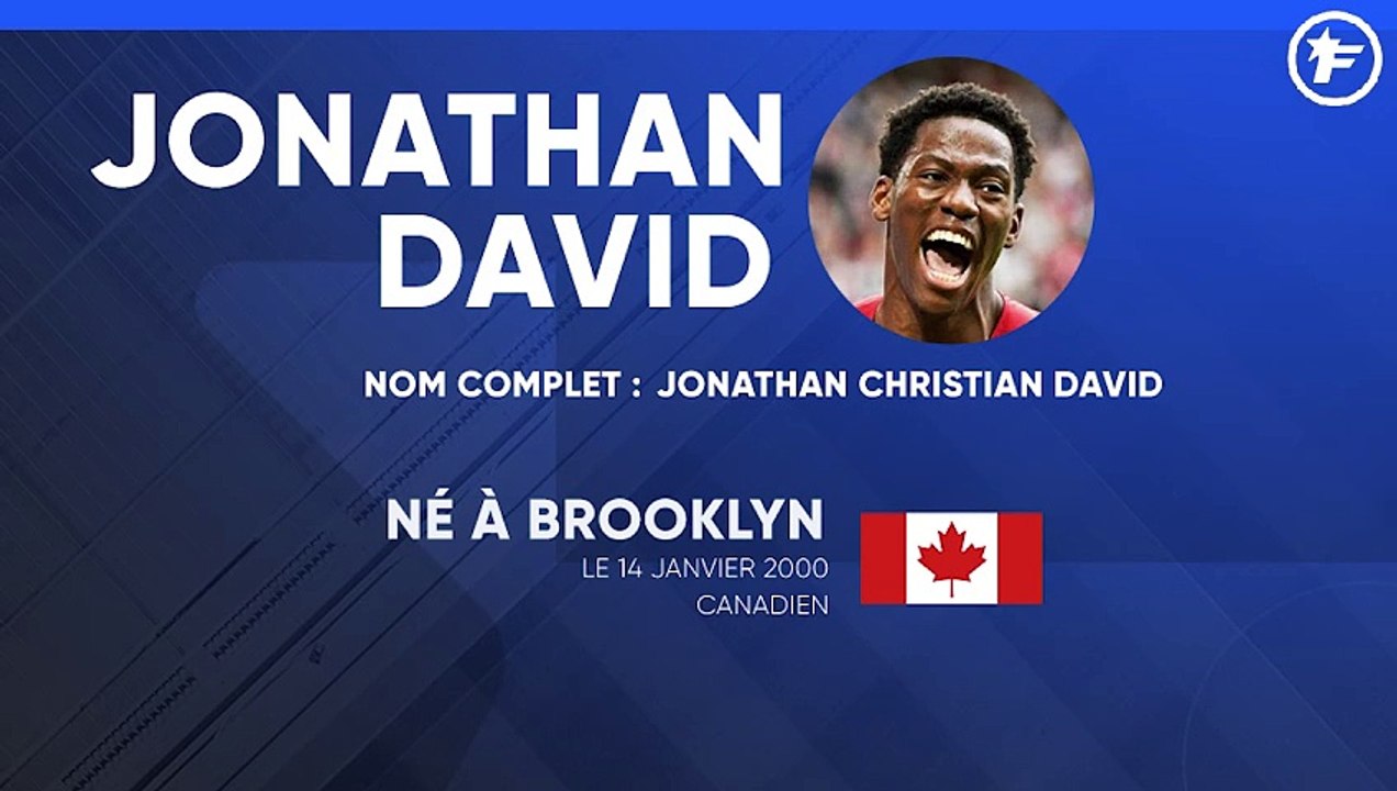 La fiche technique de Jonathan David