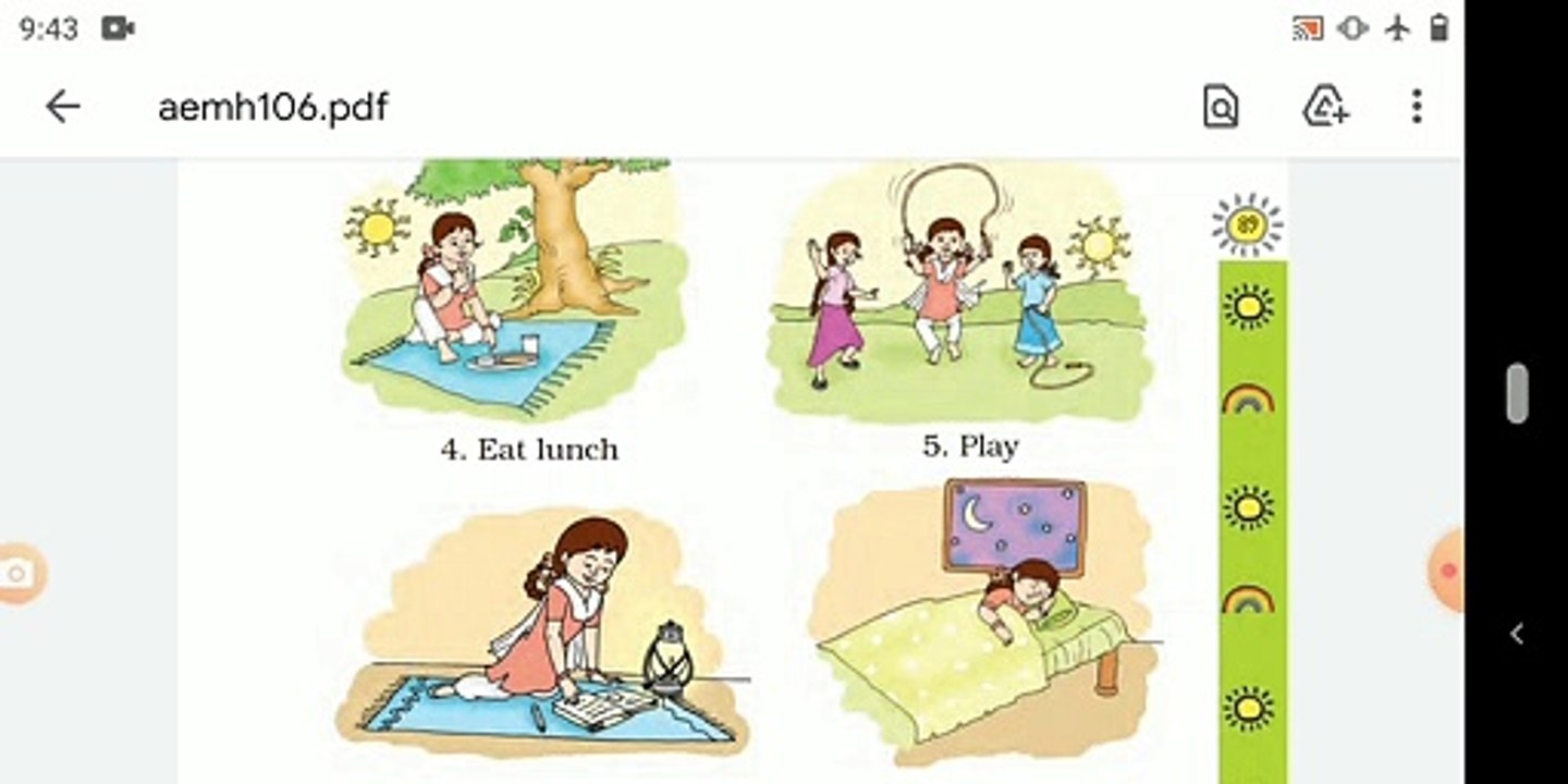 Unit 6 Time NCERT Solutions for Class 1 Math Chapter 6