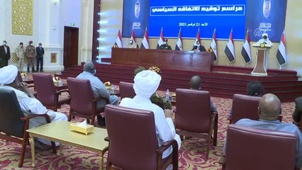 Sudan'da yönetim krizini sona erdiren siyasi anlaşma imzalandı