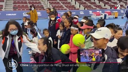 Chine : après des jours de silence, Peng Shuai refait surface