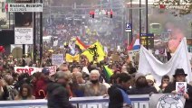 Brussels protest against extended virus measures