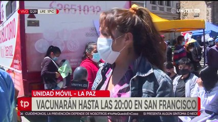 Los adolescentes protagonizan la jornada de vacunación de este domingo