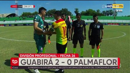 Guabirá vence a Palmaflor y se consolida en la zona de Sudamericana