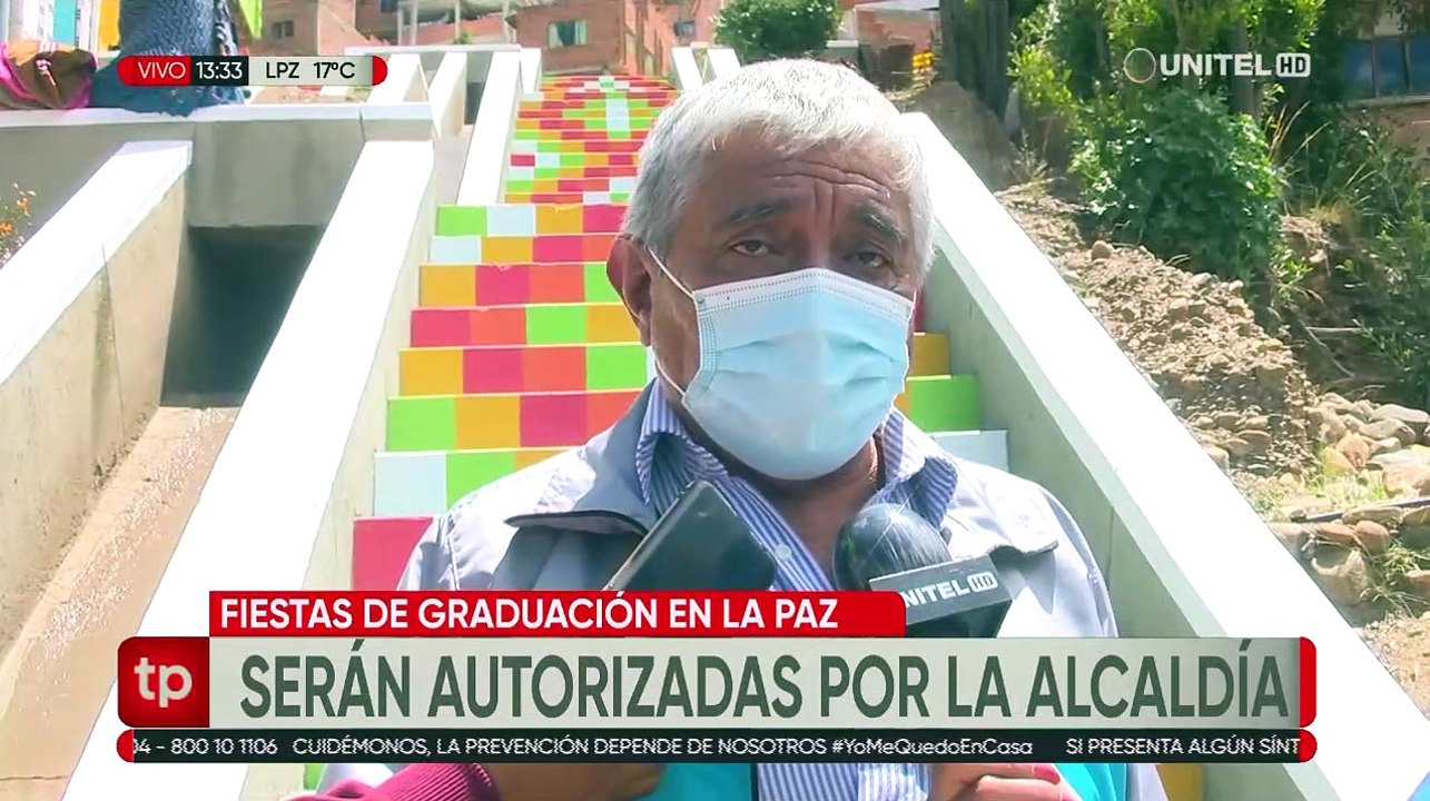 Alcalde de La Paz: “No vamos a autorizar fiestas de promoción si bachilleres no están vacunados”
