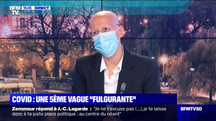 Lila Bouadma (membre du Conseil scientifique) sur le Covid-19: "La montée est très rapide parce que virus retrouve ses conditions idéales: la température et l'humidité"