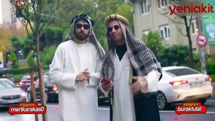 Arap kılığına girip taksiye bindiler! Bakın kısa mesafeye kaç lira ödediler