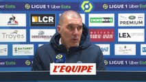 Batlles : « On n'a pas vu le vrai Troyes » - Foot - L1 - Troyes