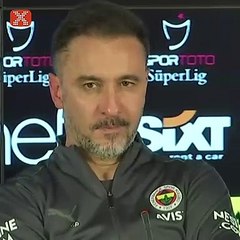 Vitor Pereira: "Takım bugün sahaya kalite koydu"