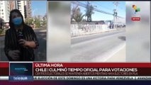 En Chile culmina tiempo oficial para votaciones