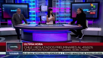 "Los resultados electorales en Chile nos sorprenden"