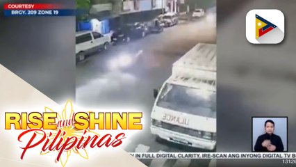 Pagsemplang ng isang rider sa Tondo, huli sa CCTV