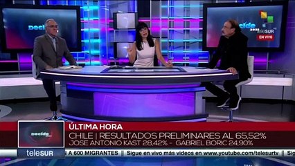 Presidente del Consejo Directivo del SERVEL de Chile informa resultados preliminares