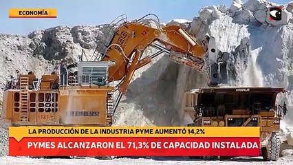 Pymes alcanzaron el 71,3% de capacidad instalada
