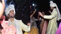 Aditya Seal & Anushka Ranjan Wedding: अपनी बारात में जमकर नाचे Aditya; Watch video | FilmiBeat