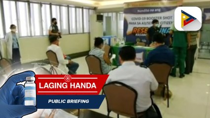 Booster shot at 3rd dose para sa mga A2 and A3 priority sectors, nakatakdang simulan bukas