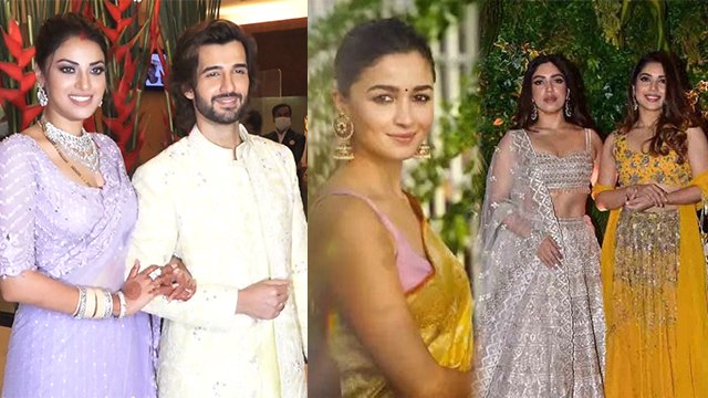 Anushka Ranjan & Aditya Seal Grand Wedding Full Video । Alia Bhatt, Vaani Kapoor, Neena Gupta