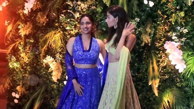 Alia Bhatt, Sussanne Khan, Manish Malhotra Arrive at Anushka Ranjan Aditya Seal Sangeet Ceremony