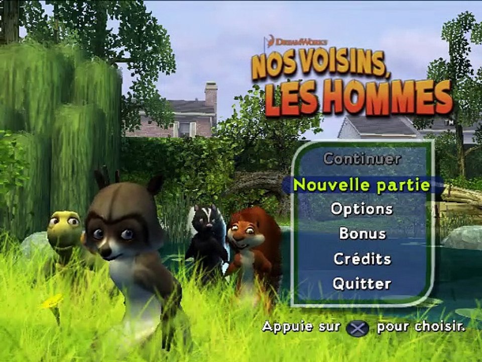 Nos Voisins les Hommes online multiplayer - ps2