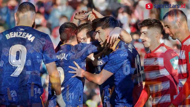 Vinicius Jr dan Toni Kroos Ukir Rekor saat Real Madrid Permalukan Granada