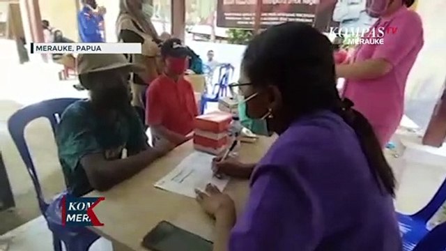 Gebyar Vaksinasi Massal Polairud Merauke