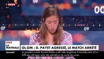 Football OL/OM : Les images de l'agression du milieu de terrain Dimitri Payet touché à la tête en plein match par un projectile